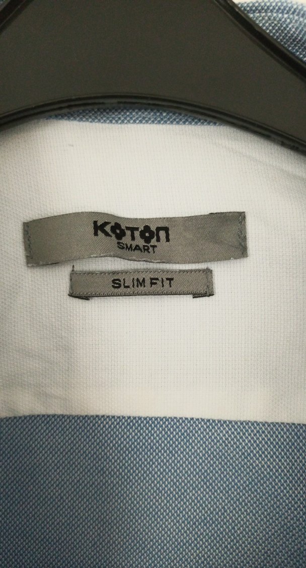 Koton marka Erkek Gömlek, Düğmeli, Uzun Kollu - Görsel 2