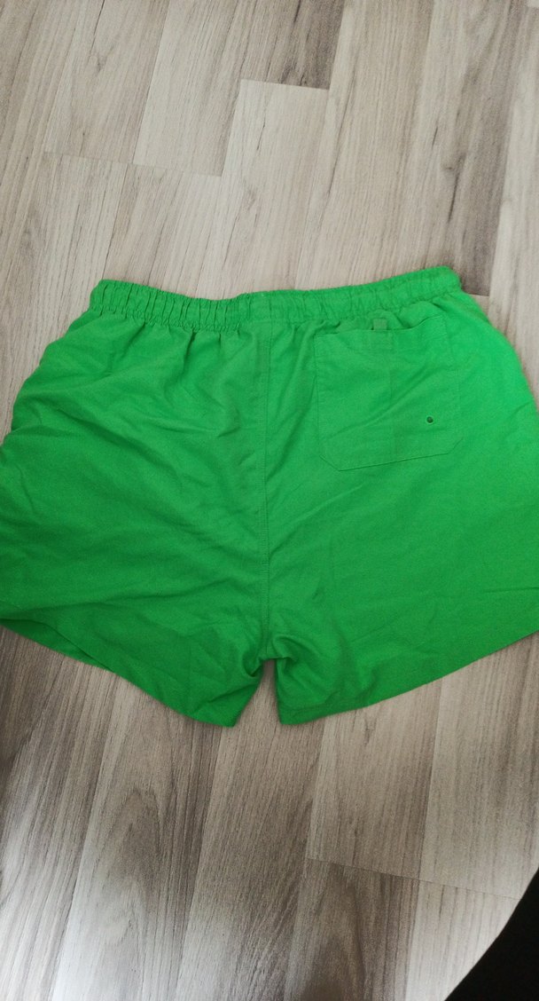 Erkek Yeşil Mini Şort Mayo - Görsel 2