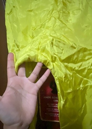 xl Beden sarı Renk Sarı Nakışlı Bohem Uzun Kollu Salaş Set