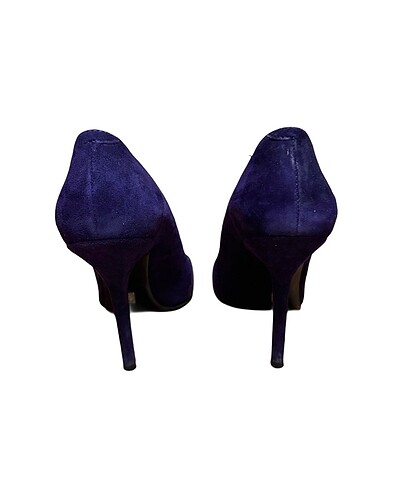 37 Beden mor Renk Süet Mor Stiletto