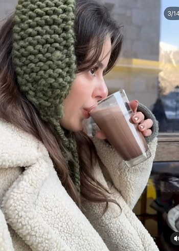 Melis ketenci model örgü kulaklık - Görsel 2