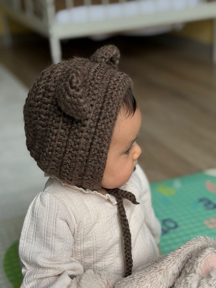 Örgü Bebek Bere - Görsel 2