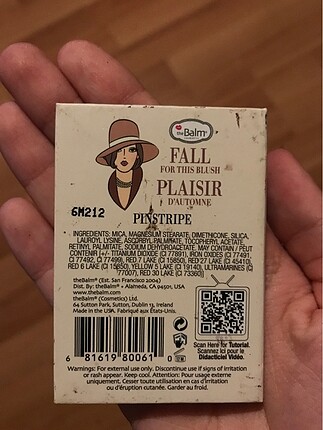 The Balm The Balm Pinstripe Allık