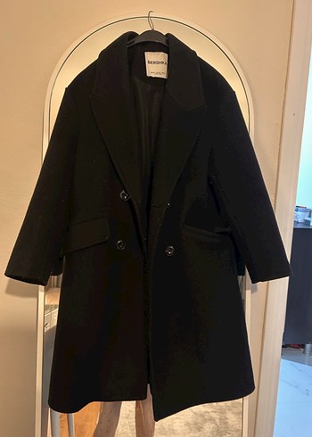 BERSHKA Siyah KABAN - Görsel 4
