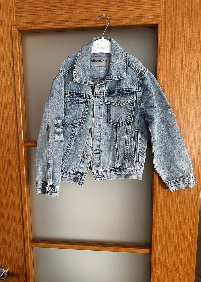 JackLions Erkek Çocuk Jean Ceket - Görsel 4