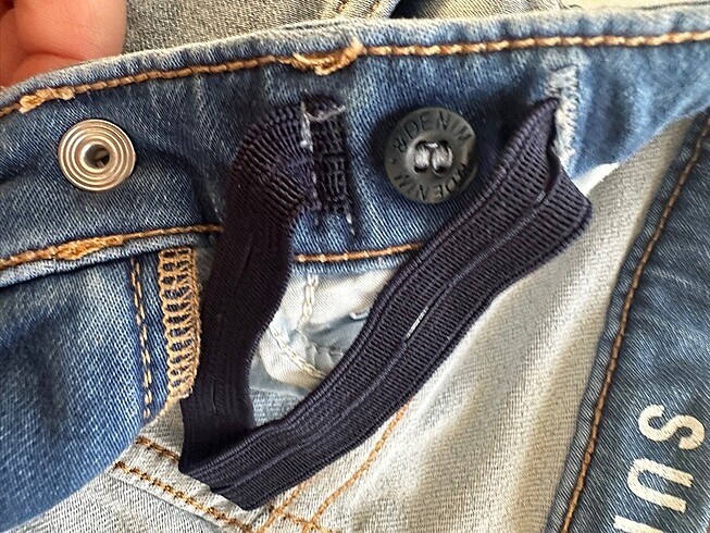 7 Yaş Beden mavi Renk Loft Erkek Çocuk jean