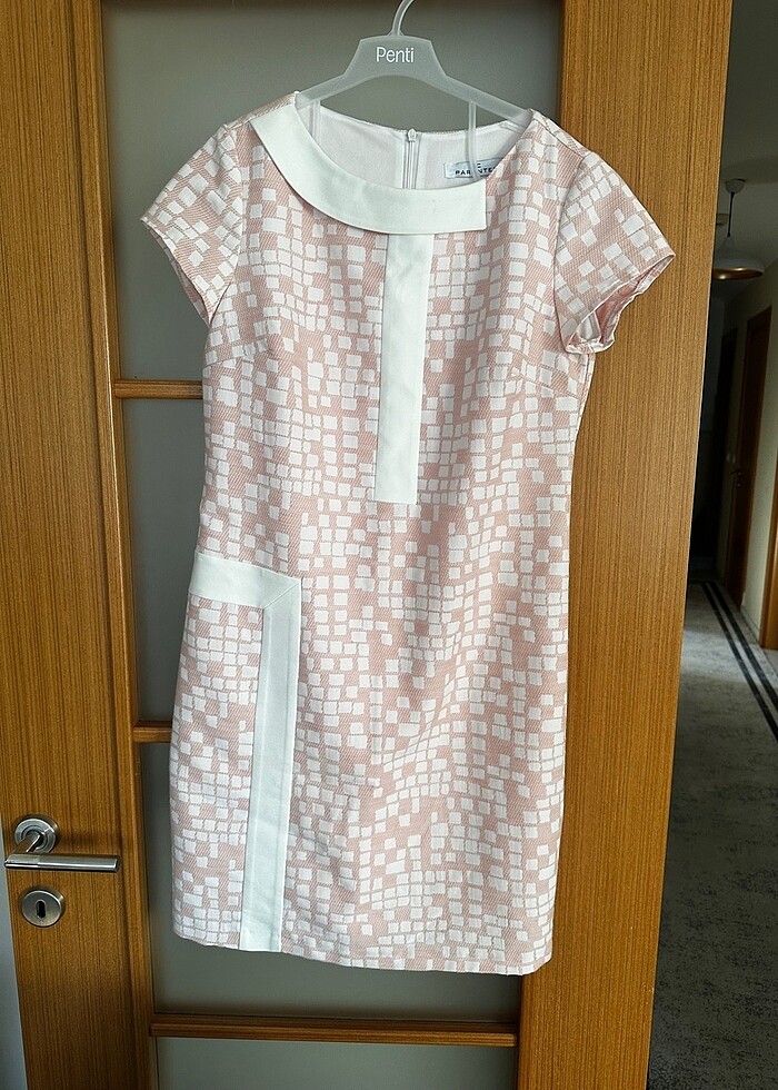 Keten Elbise -Kadın - Görsel 5