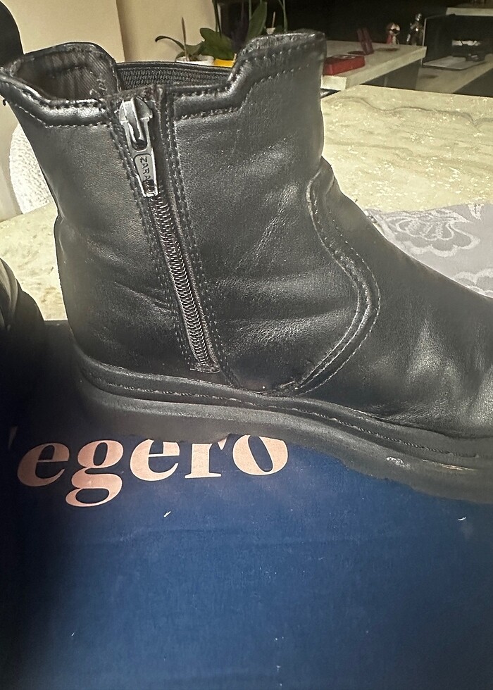 Zara -Erkek Çocuk Siyah Bot - Görsel 3