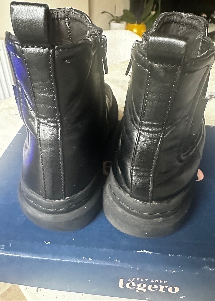 Zara -Erkek Çocuk Siyah Bot - Görsel 5