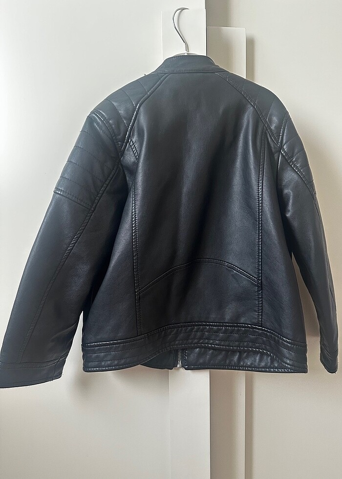 Zara-Erkek Çocuk Suni Deri Ceket (Orijinal Ürün ) - Görsel 2