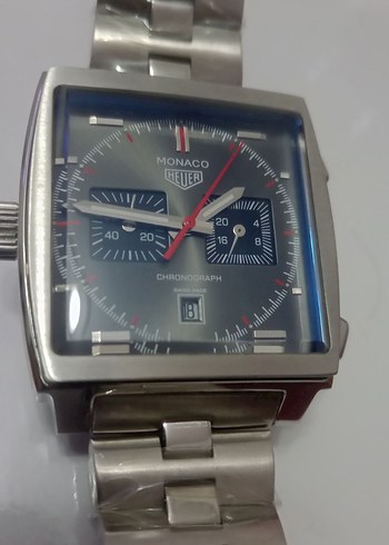  Beden TAG HEUER Erkek Gri Kadranlı Kol Saati