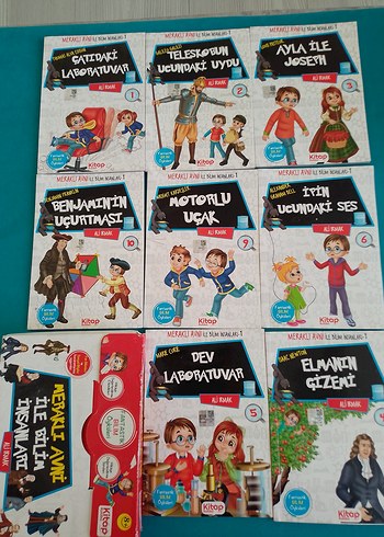 Meraklı Avni 1-8Kitap Seti