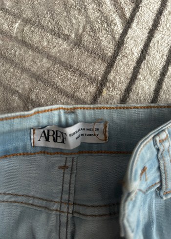 Diğer Buz mavisi Normal Kesim Midi Denim Kadın Jean