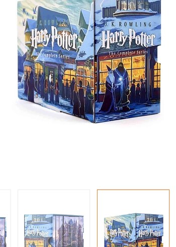Beden Harry Potter Tam Seri Kitap Seti ingilizce