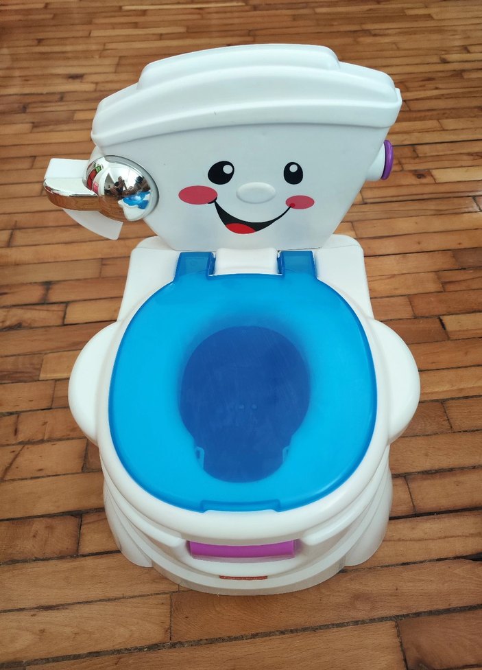 Fisher Price Eğitici Eğlenceli Tuvalet - Görsel 3