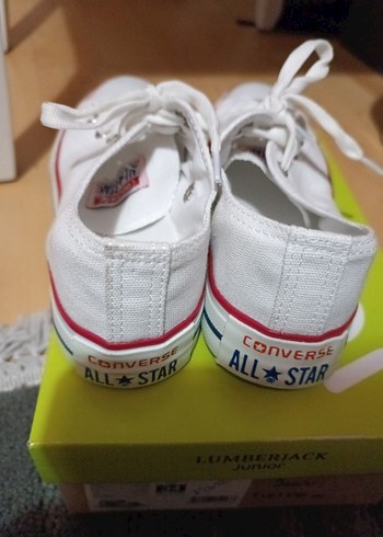 35 Beden Converse kız çocuk beyaz 35 numara