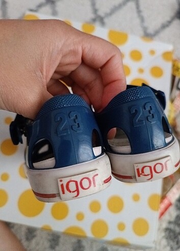 Igor İgor 2 yaş bebek sandaleti 23 numara