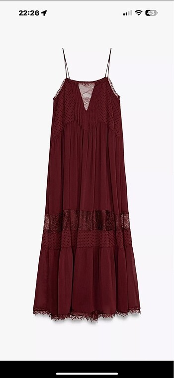 xs Beden Zara Elbise