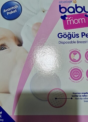 Baby mom göğüs pedi 