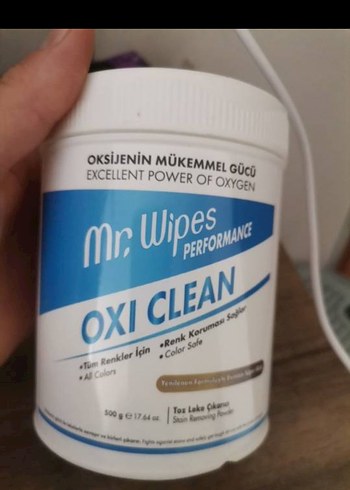 Mr. Wipes Oxi Clean leke Temizleyici 500g