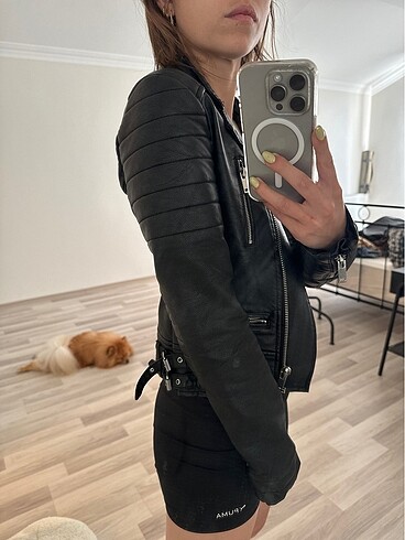 Zara Zara biker deri ceket