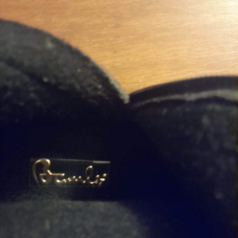 Kadın Siyah Deri Dizüstü Tokalı Bot - Görsel 3