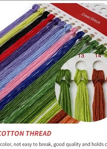 Çapraz dikiş goblen tablo set
