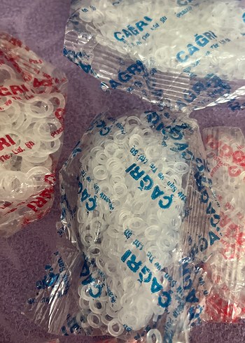 Beyaz Tırnak Dekorasyon Halkaları - Görsel 3