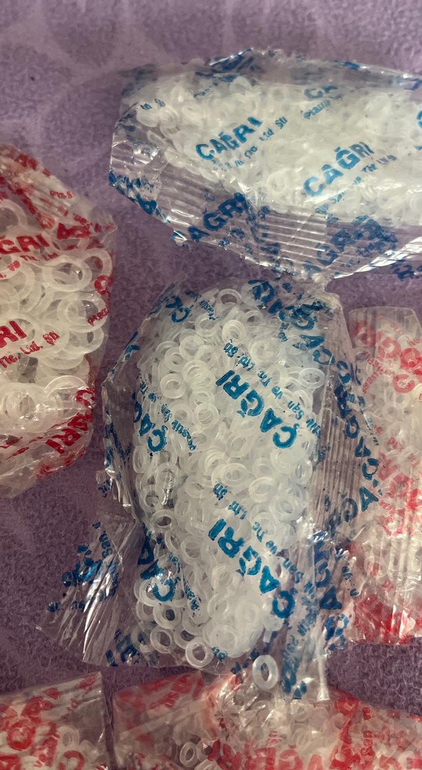 Beyaz Tırnak Dekorasyon Halkaları - Görsel 3