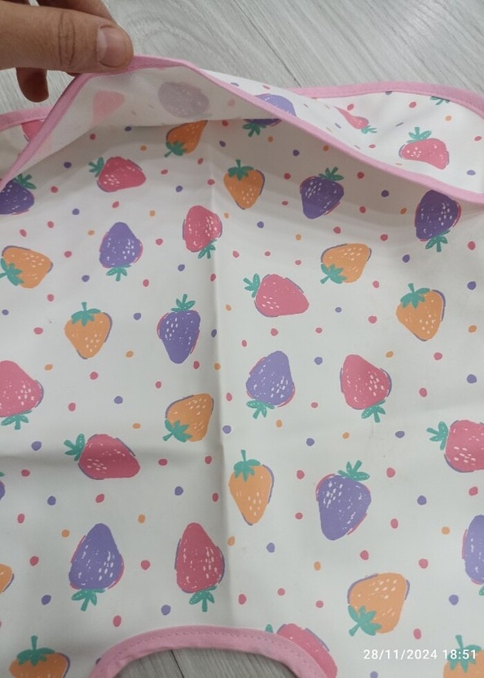 Bebek sıvı sızdırmaz önlük  - Görsel 2