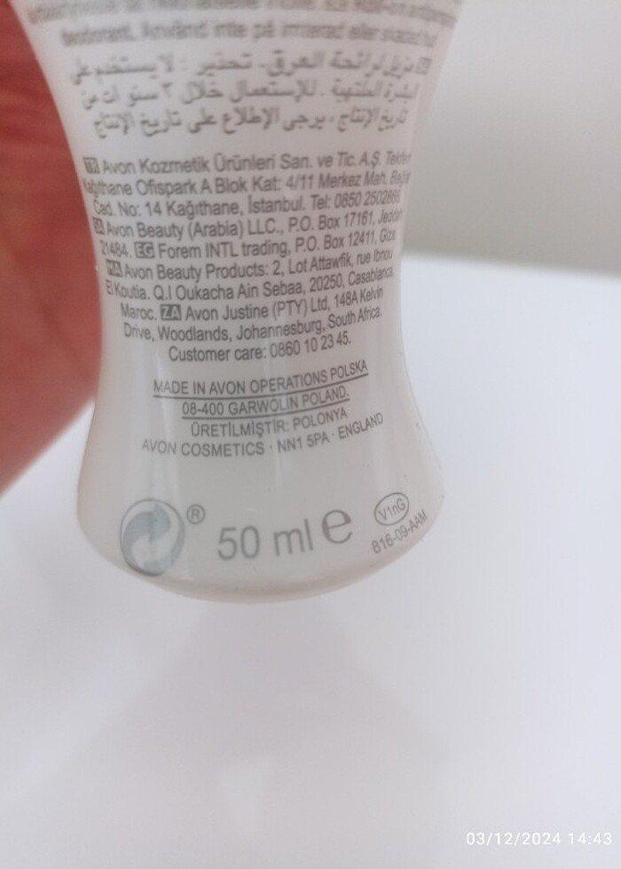 Avon pur blanca deodorant  - Görsel 2