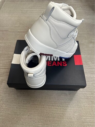 41 Beden beyaz Renk Tommy Hilfiger Spor Ayakkabı(Basket)