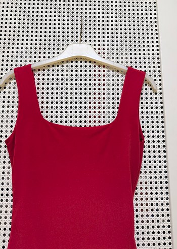 Perlavista kalın askılı bodysuit - Görsel 3