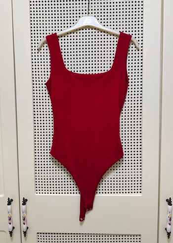 Perlavista kalın askılı bodysuit - Görsel 2
