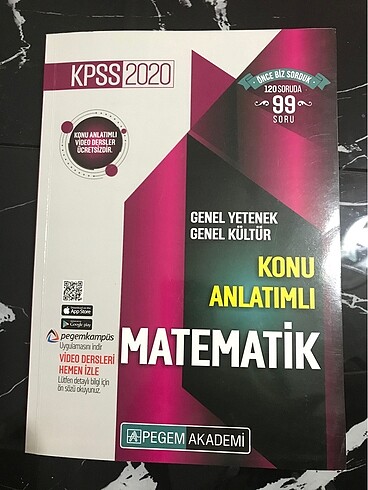 KPSS Matematik+Geometri 4 adet soru bankası+konu anlatımlı