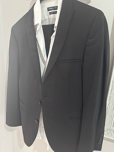 50-6 drop Beden siyah Renk Altınyıldız Classics Siyah Slim Fit Takım Elbise