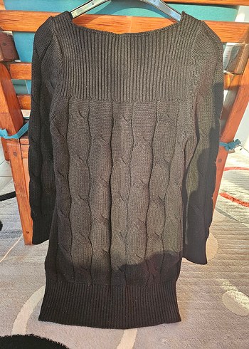 Siyah Triko Kadın Kazak - Görsel 3