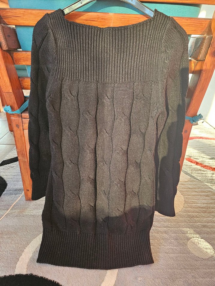 Siyah Triko Kadın Kazak - Görsel 3