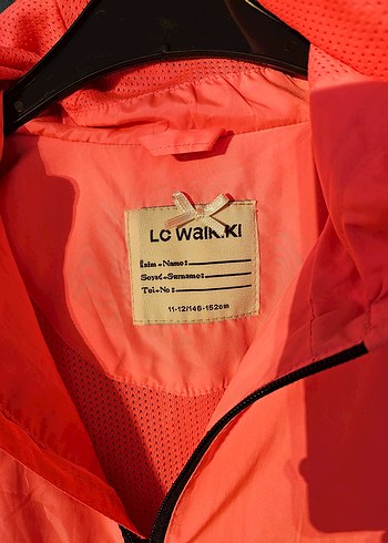 Fermuarlı Pembe Kapüşonlu Spor Ceket - Görsel 3