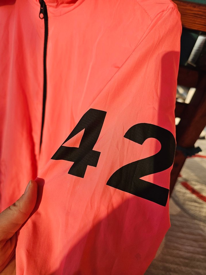 Fermuarlı Pembe Kapüşonlu Spor Ceket - Görsel 2