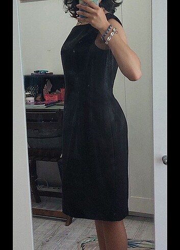 H&M Siyah grunge elbise