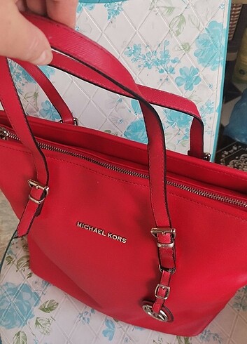 Michael kors marka çanta kırmızı sıfır ürün 