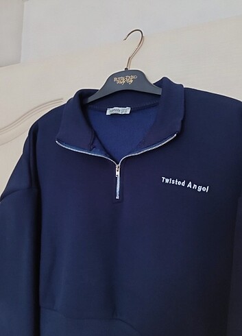 Diğer Lacivert sweatshirt polarlı