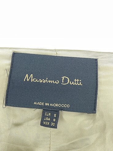 s Beden ten rengi Renk Massimo Dutti Trenchcoat %70 İndirimli.