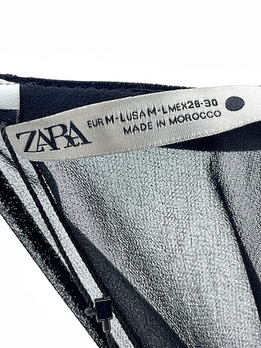 m Beden siyah Renk Zara Bluz %70 İndirimli.