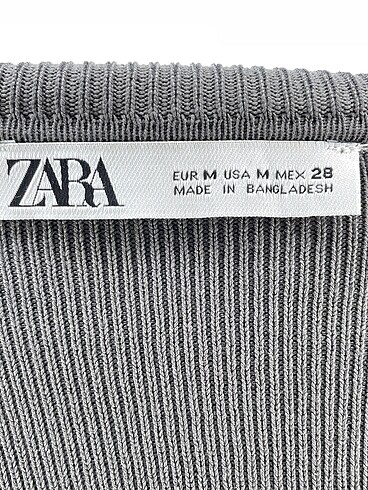 m Beden gri Renk Zara Bluz %70 İndirimli.