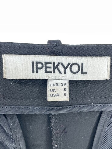 36 Beden siyah Renk ipekyol Kumaş Pantolon %70 İndirimli.