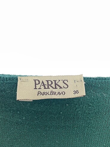 36 Beden yeşil Renk Park Bravo Kazak / Triko %70 İndirimli.