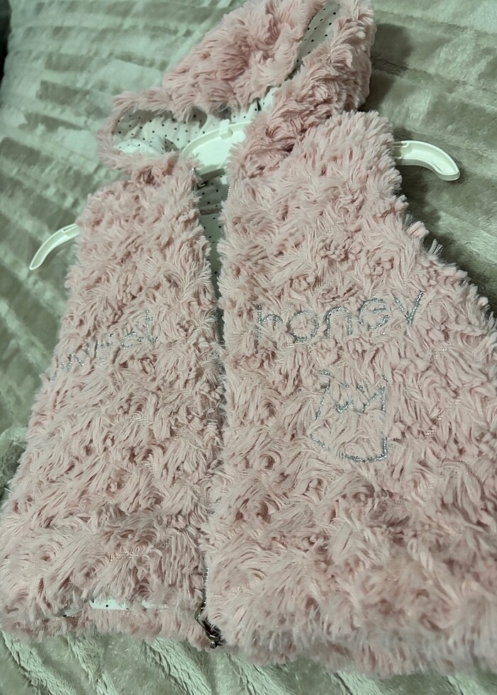 Kapşonlu yelek - Görsel 4