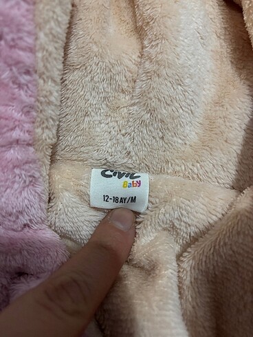 Peluş mont - Görsel 3